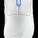 ASUS ROG Keris II Ace Wireless AimPoint White ratón mano derecha RF Wireless + Bluetooth + USB Type-A Óptico 42000 DPI 4711387394618 | P/N: 90MP03N0-BMUA10 | Ref. Artículo: 1378820