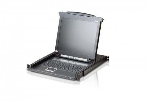 ATEN CONSOLA CL1000M (SPANISH KEYBOARD / 2X-K06 SG) SINGLE RAIL 17" LCD CONSOLE (USB - VGA) 4710469344626 | P/N: CL1000M-ATA-SG | Ref. Artículo: 975633