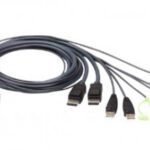 ATEN SWITCH KVM FORMATO CABLE DISPLAYPORT USB DE 2 PUERTOS SELECTOR REMOTO DE PUERTO (CS22DP-AT) 4719264645525 | P/N: CS22DP-AT | Ref. Artículo: 975094