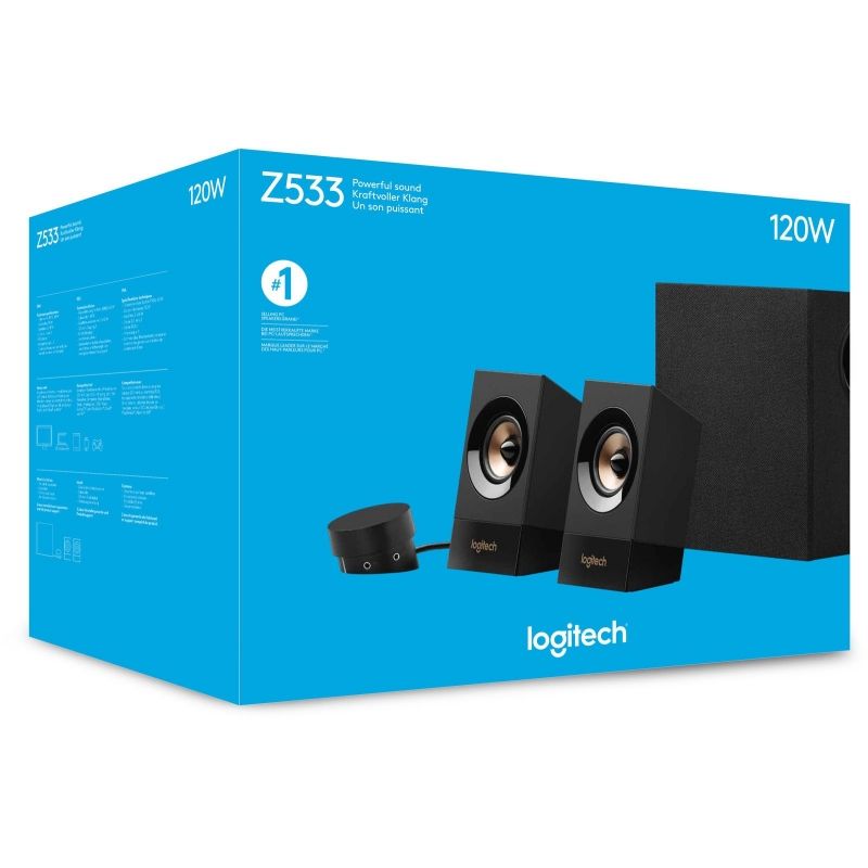 Altavoces Logitech Z533/ 120W/ 2.1 - Imagen 3