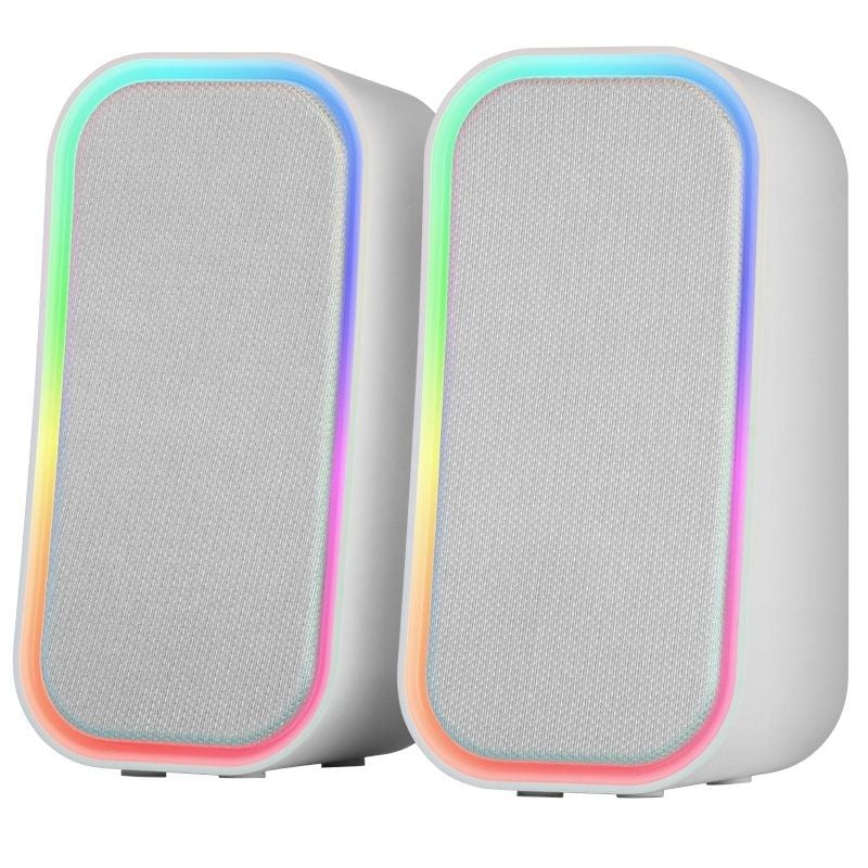 Altavoces con Bluetooth Mars Gaming MS-OM/ 20W/ 2.0/ Blanco - Imagen 3