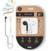 Auriculares Intrauditivos Tech One Tech earTECH B&W Be Original TEC1011/ con Micrófono/ Mini Jack 3.5/ Blanco y Negro 8436546594666 TEC1011 TOT-AUR TEC1011