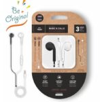 Auriculares Intrauditivos Tech One Tech earTECH B&W Be Original TEC1011/ con Micrófono/ Mini Jack 3.5/ Blanco y Negro 8436546594666 TEC1011 TOT-AUR TEC1011
