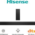 BARRA SONIDO HISENSE HS2100 2.1 240W BT 6942147497937 HS2100