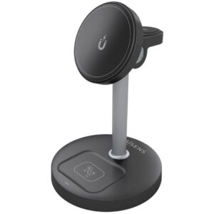 Base de carga Inalámbrica Aisens ASCH-15W3WC066-BK/ 15W/ Negro 8435739903537 ASCH-15W3WC066-BK AIS-CAR ASCH-15W3WC066-BK