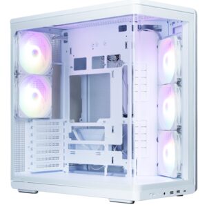CAJA ZALMAN P60 WHITE ATX 3 XVENT 120MM ARGB 2XUSB 3.0 NEGRO S/N FUENTE 8800263650910 P60 White