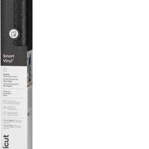 CRICUT SMART VINYL PERMANENT 33X91CM 1 SHEET (SHIMMER BLACK) 0093573752612 | P/N: 2011549 | Ref. Artículo: 1401743