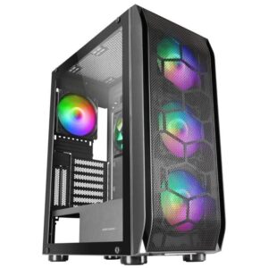 Caja Gaming Torre Mars Gaming MC-KX 8435693102557 MCKX TAC-CAJA MC-KX BK