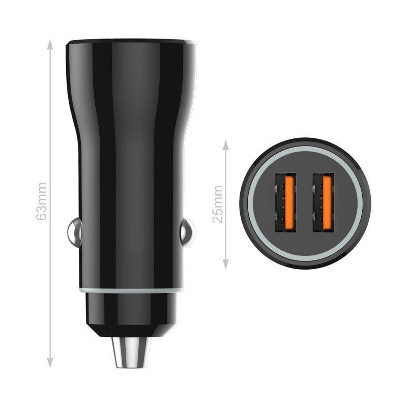 Cargador de Coche Tech One Tech TEC2802/ 2xUSB/ 12W - Imagen 3