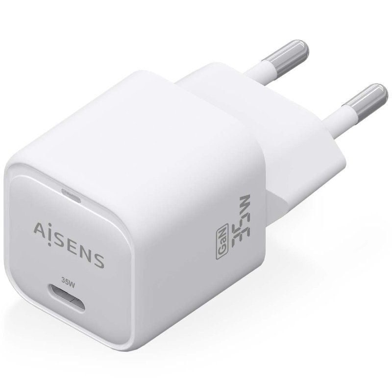 Cargador de Pared GaN Aisens ASCH-35W1P022-W/ 1xUSB Tipo-C/ 35W - Imagen 2