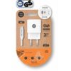Cargador de Pared Tech One Tech TEC2413/ 1xUSB Tipo-C/ 1xUSB + Cable USB Tipo-C/ 12W/ Blanco 8436546594697 TEC2413 TOT-CAR TEC2413