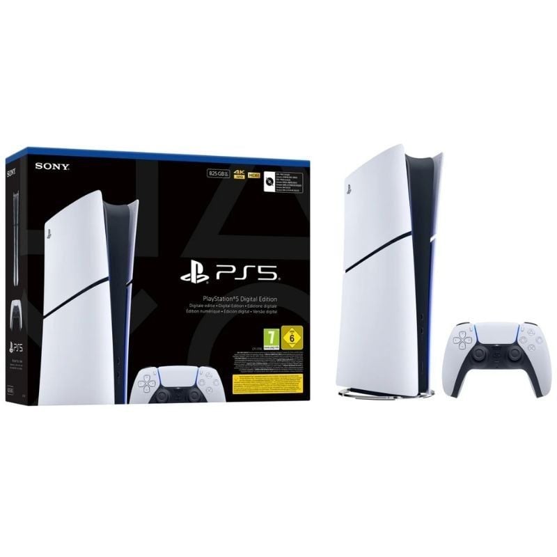 Consola Sony Playstation 5 - PS5 Slim Digital 825GB/ Incluye Mando Dual Sense/ Chassis E - Imagen 2