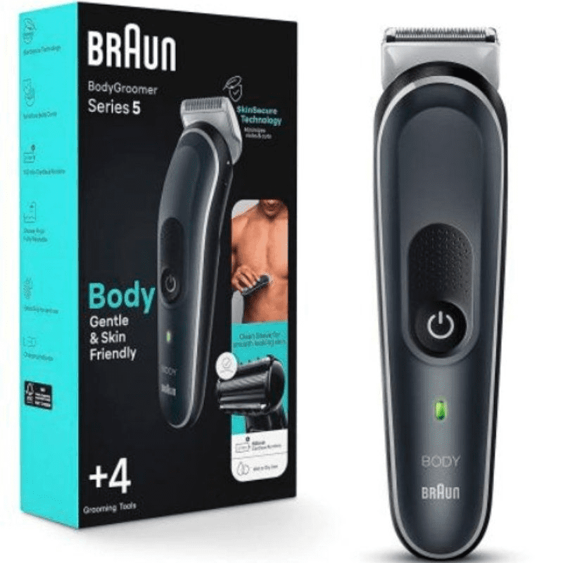 Cortapelos Braun BodyGroomer Series 5 BG5360/ con Batería/ 4 Accesorios - Imagen 2