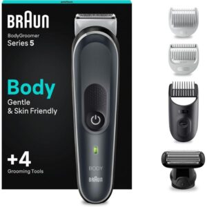 Cortapelos Braun BodyGroomer Series 5 BG5360/ con Batería/ 4 Accesorios 4210201448617 BG5360 BRA-PAE-COR S5 BG5360