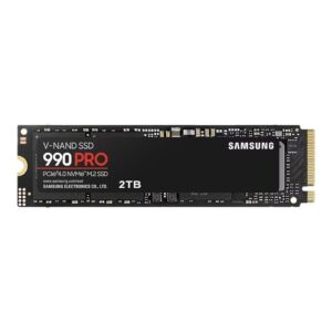Disco SSD Samsung 990 PRO 2TB/ M.2 2280 PCIe Gen4/ Compatible con PS5 y PC/ Full Capacity 8806094215038 MZ-V9P2T0BW SAM-SSD M2 990 PRO 2TB