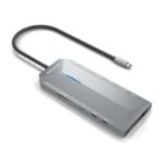 Docking USB Tipo-C Aisens ASUC-12P005-GR/ 2xHDMI 4K/ 3xUSB/ 2xUSB Tipo-C/ 1xRJ45/ 1xAudio/ 1xLector Tarjetas/ 1x Jack/ 1xUSB Tipo-C PD/ Gris 8436574709209 ASUC-12P005-GR AIS-HUB ASUC-12P005-GR