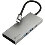 Docking USB Tipo-C NGS WonderDock4 Pro/ 2xUSB/ 1xUSB Tipo-C DP/ 1xHDMI 4K/ Gris 8435430625950 WONDERDOCK4PRO NGS-HUB WONDERDOCK4 PRO