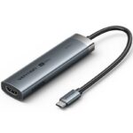 Docking USB Tipo-C Vention TGMHB/ 3xUSB/ 1xHDMI 4K/ 1xUSB Tipo-C PD/ Gris 6922794788534 TGMHB VEN-DOCK TGMHB