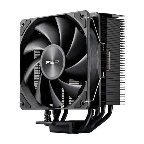 FSP REFRIGERACIONES DE AIRE INTEL LGA 1851/1700/1200 AMD AM4/AM5 120MM BLACK TOP COVER BLACK PERFORMANCE PWM FAN - Imagen 3