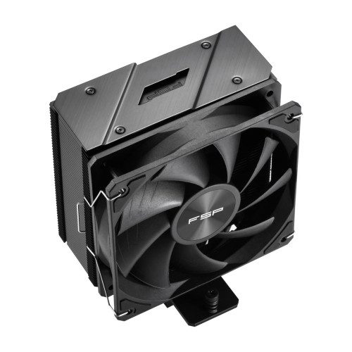 FSP REFRIGERACIONES DE AIRE INTEL LGA 1851/1700/1200 AMD AM4/AM5 120MM BLACK TOP COVER BLACK PERFORMANCE PWM FAN - Imagen 4
