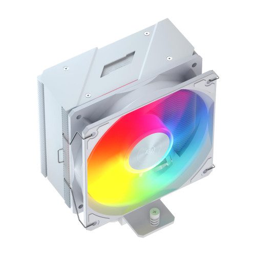 FSP REFRIGERACIONES DE AIRE INTEL LGA 1851/1700/1200 AMD AM4/AM5 120MM WHITE TOP COVER WHITE PERFORMANCE PWM FAN - Imagen 4