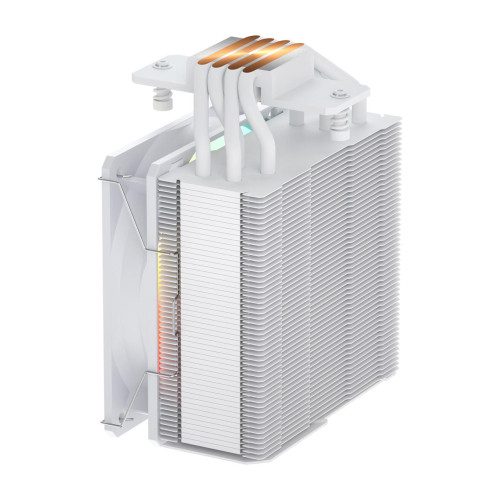 FSP REFRIGERACIONES DE AIRE INTEL LGA 1851/1700/1200 AMD AM4/AM5 120MM WHITE TOP COVER WHITE PERFORMANCE PWM FAN - Imagen 5