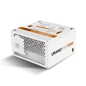 FUENTE ALIMENTACION 750W NOX URANO PRO PFC-ACTIVO 80+BRONZE 12CM ATX BLANCA 8436587976032 P/N: NXURPRO750BZWH | Ref. Artículo: NXURPRO750BZWH