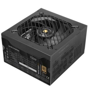 Fuente de Alimentación Mars Gaming MPB750PSI/ 750W/ Ventilador 14cm/ 80 Plus Gold 8435693114154 MPB750PSI TAC-FUENTE MPB750PSI BK