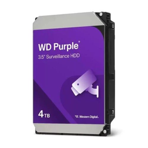 HDD WD 3.5" 4TB 128MB SATA3 PURPLE P/N: WD44PURZ | Ref. Artículo: WD44PURZ