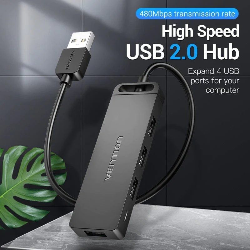 Hub USB 2.0 Vention CHMBD/ 4xUSB - Imagen 2