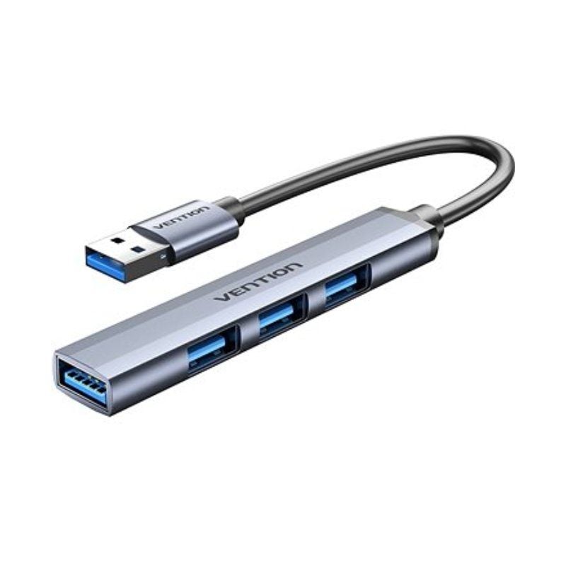 Hub USB 3.0 Vention CKOHB/ 4xUSB/ Gris 6922794773271 CKOHB VEN-HUB CKOHB