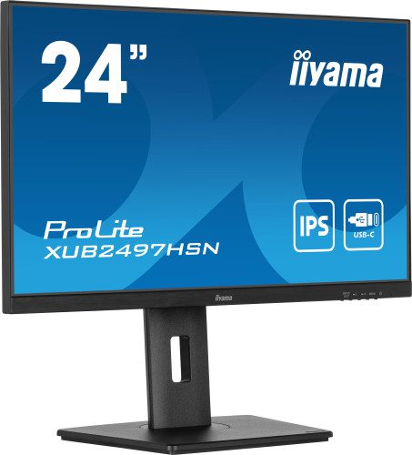 IIYAMA PANTALLA DE 24'' CON PANEL EN TECNOLOGÍA IPS, USB-C DOCK Y RJ45 (LAN) - Imagen 3