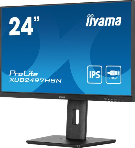 IIYAMA PANTALLA DE 24'' CON PANEL EN TECNOLOGÍA IPS, USB-C DOCK Y RJ45 (LAN) - Imagen 5