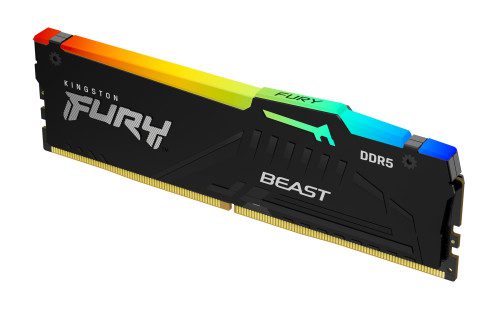 Kingston Technology FURY Beast RGB módulo de memoria 16 GB 1 x 16 GB DDR5 ECC 0740617342956 | P/N: KF560C30BBEA-16 | Ref. Artículo: 1377902
