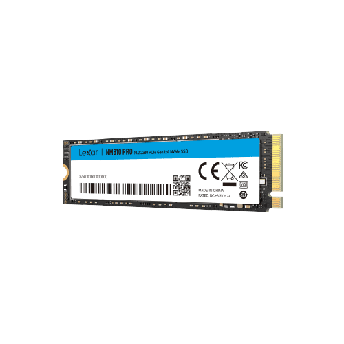 Lexar NM610 PRO M.2 500 GB PCI Express 3.0 NVMe - Imagen 2