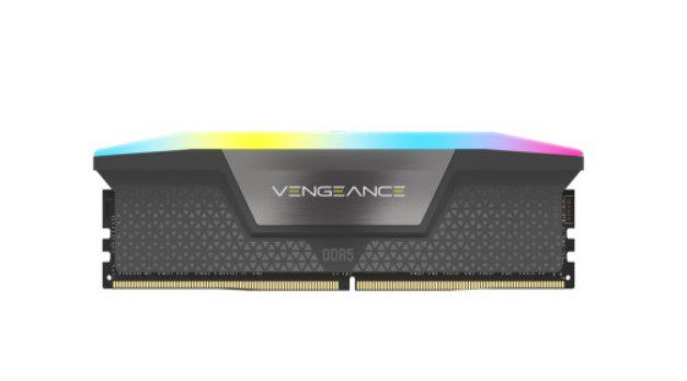 MEMORIA CORSAIR DDR5 16GB 2X8GB PC5600 VENGEANCE RGB CMH16GX5M2B5600Z40 0840440426554 | P/N: CMH16GX5M2B5600Z40 | Ref. Artículo: 1406210