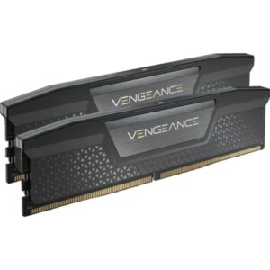 MEMORIA CORSAIR DDR5 64GB 2X32GB PC6000 VENGEANCE RGB CMH64GX5M2D6000C40 0840440410676 | P/N: CMH64GX5M2D6000C40 | Ref. Artículo: 1402283