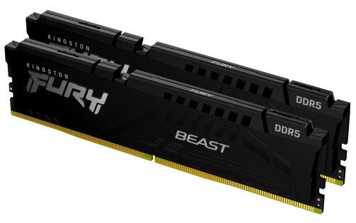 MEMORIA KINGSTON 32GB KIT2 6000MT/S DDR5 CL36 FURY BEAST BLACK EXPO - KF560C36BBE2K2-32 0740617345841 | P/N: KF560C36BBE2K2-32 | Ref. Artículo: 1386630
