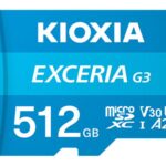 MICROSD KIOXIA EXCERIA G3 512GB 4582761160743 LMEX3L512GG2