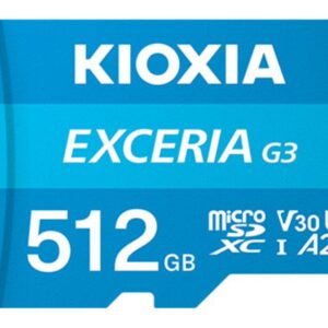 MICROSD KIOXIA EXCERIA G3 512GB 4582761160743 LMEX3L512GG2