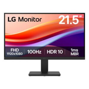 MONITOR 21.5"FHD LG 22U401A-B 1920X1080 VA 5MS 100HZ 1HDMI/1D-SUB FLICKER SAFE 8806096531280 P/N: 22U401A-B | Ref. Artículo: 22U401A-B