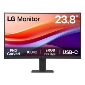 MONITOR 23.8"FHD LG 24U421A-B 1920X1080 VA 5MS 100HZ 1HDMI/1USB-C CURVO 8806096323816 P/N: 24U421A-B | Ref. Artículo: 24U421A-B