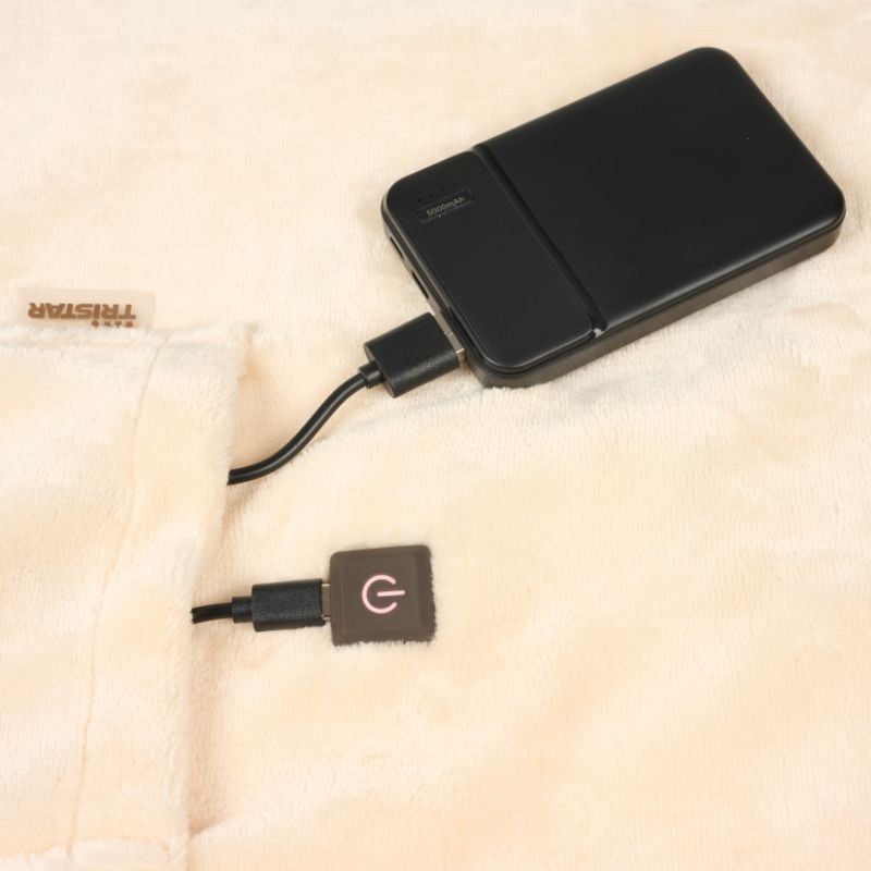 Manta Eléctrica sin cable Tristar BW-4787/ con batería/ Beige - Imagen 3