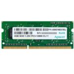 Memoria RAM Apacer DV.04G2K.KAM 4GB/ DDR3L/ 1600MHz/ 1.35V/ SODIMM  DV.04G2K.KAM APA-4GB DV.04G2K.KAM