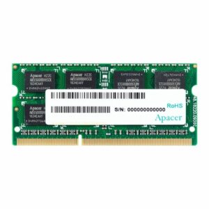 Memoria RAM Apacer DV.08G2K.KAM 8GB/ DDR3L/ 1600MHz/ 1.35V/ CL11/ SODIMM 4712389900012 DV.08G2K.KAM APA-8GB DV.08G2K.KAM