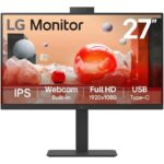Monitor Profesional LG 27BA850-B 27"/ Full HD/ Webcam/ Multimedia/ Regulable en altura/ Negro 8806096207307 27BA850-B LG-M 27BA850-B