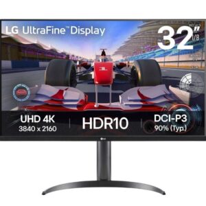 Monitor Profesional LG UltraFine 32UR550K-B 31.5"/ 4K/ Multimedia/ Regulable en altura/ Negro 8806096228159 32UR550K-B LG-M 32UR550K-B