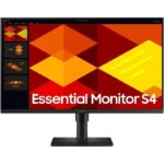 Monitor Profesional Samsung Essential Monitor S4 S27D400GAU/ 27"/ Full HD/ Regulable en altura/ Negro 8806095803050 LS27D400GAUXEN SAM-M S27D400GAU