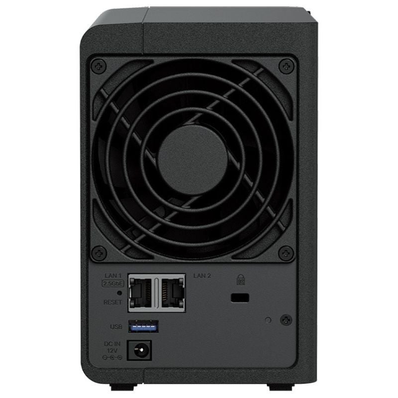 NAS Synology Diskstation DS225+/ 2 Bahías 3.5"- 2.5"/ 6GB DDR4/ 8TB/ Formato Torre - Imagen 3