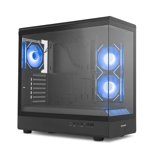 NOX Hummer NXHUMMERSIGNALBK carcasa de ordenador Midi Tower Negro - Imagen 2